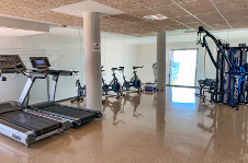 ISC Spain Gym. Students can use it during their free time.