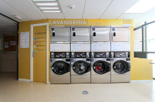 Laundry room. Washers and dryers available for the students.