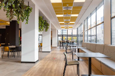 Students dinner room. ISC Spain facilities for International students.