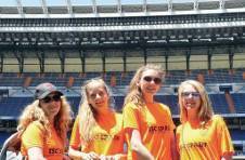 Thumbnail Students visiting Real Madrid football stadium