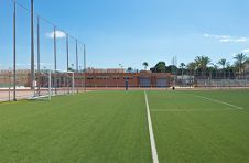 Football, athletics and tennis courts at ISC Spain summer camps