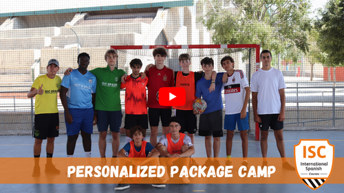 Spanish + Personalised package camp video