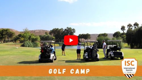 Spanish + golf camp video